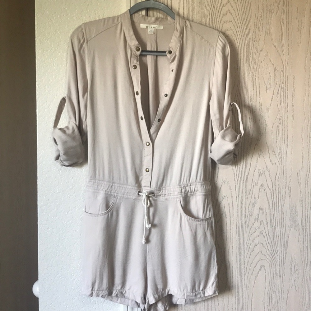 Snap Front Romper